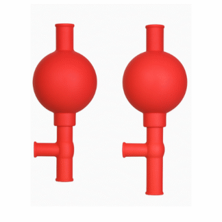 Pipette Filling Bulb Red Rubber
