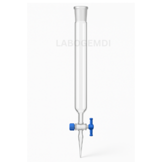 Chromatography Column, with PTFE Stopcock and Socket