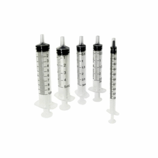 Plastic Luer Slip Syringes