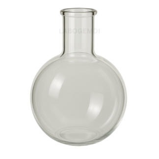 Boiling Flask, Short Neck, without Joint, Flat/Round Bottom